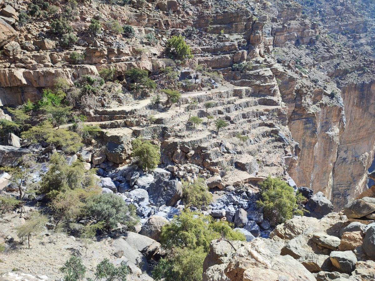 Stone Rest House Jebel Shams Al Hamra Exterior photo