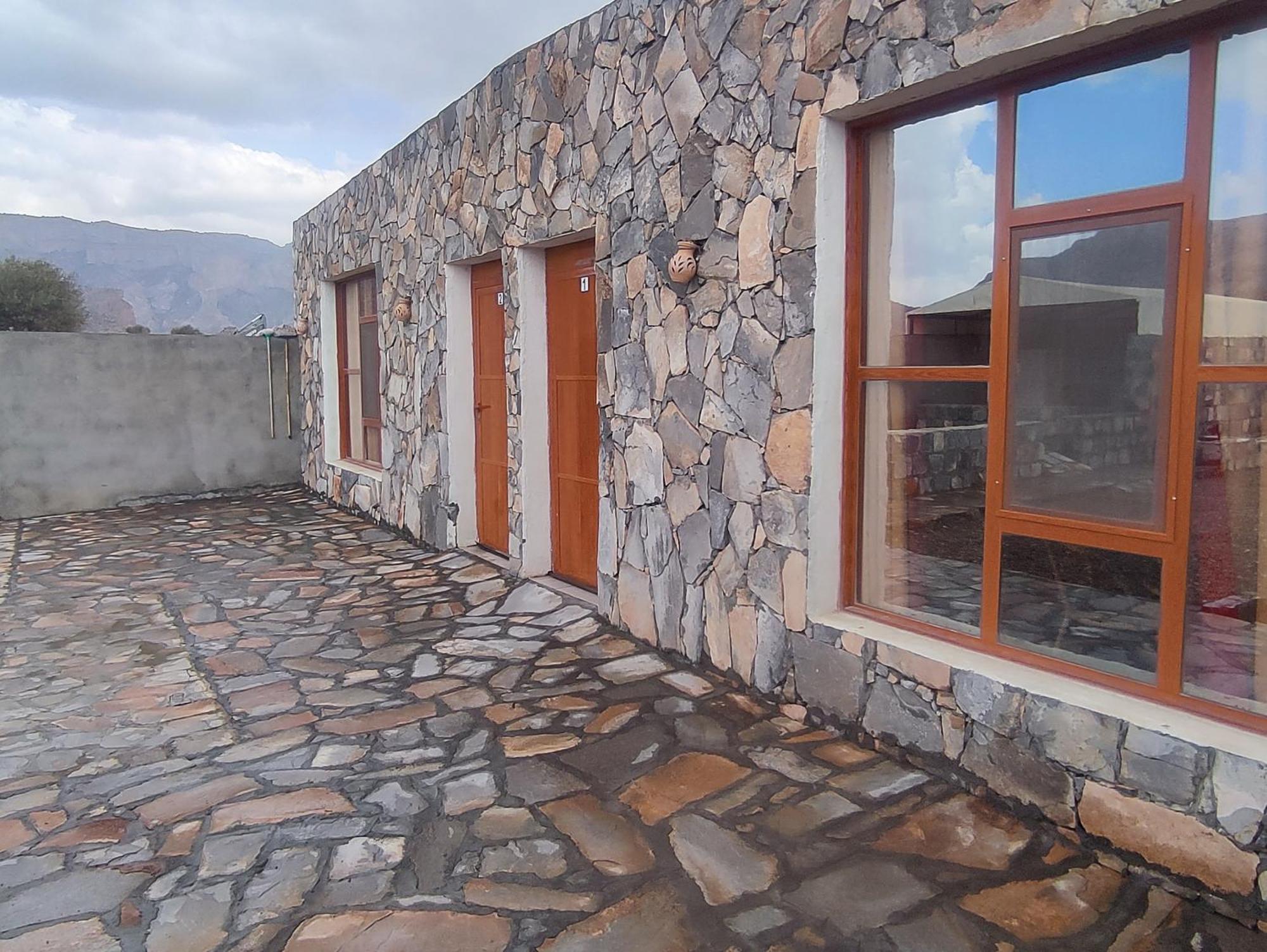 Stone Rest House Jebel Shams Al Hamra Exterior photo